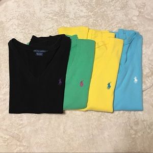 Ralph Lauren T-Shirts LARGE and one X-LARGE (SOLD)